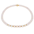J Pearls Simple Pearl Set - Real Pearl Jewelry | Grocsy