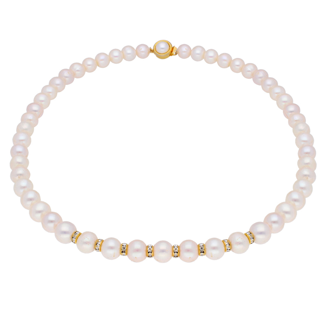 J Pearls Simple Pearl Set - Real Pearl Jewelry | Grocsy