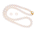 J Pearls Round Pearl Necklace - Real Pearl Jewelry | Grocsy