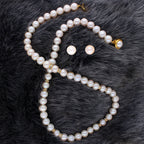 J Pearls Charming Pearl Necklace - Real Pearl Jewelry | Grocsy