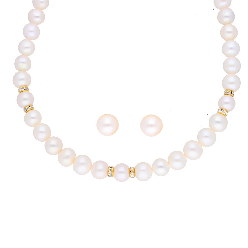 J Pearls Charming Pearl Necklace - Real Pearl Jewelry | Grocsy
