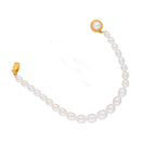 J Pearls White Charm Pearl Bracelet - Real Pearl Jewelry