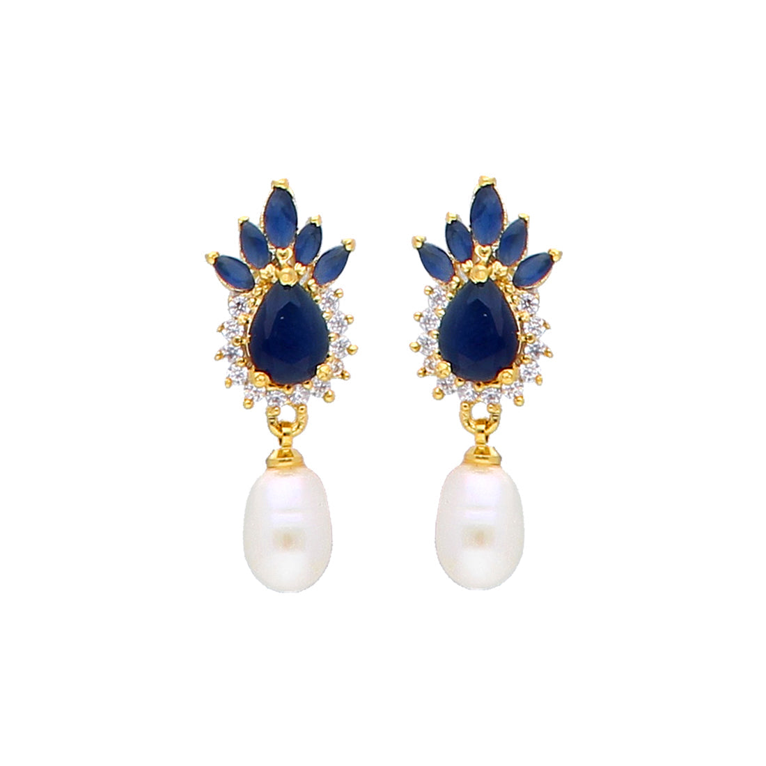 J Pearls Jaze Pearl Earrings - Real Pearl Jewelry | Grocsy