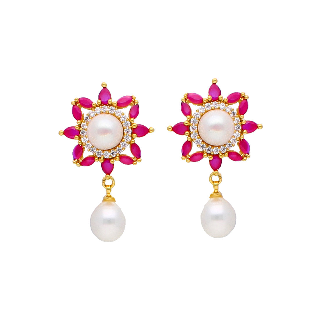 J Pearls Glory Pearl Earrings - Real Pearl Jewelry | Grocsy