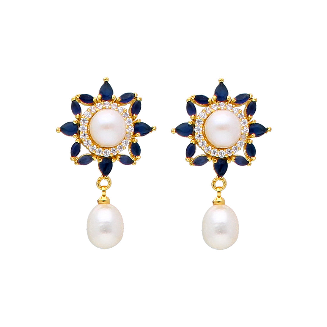 J Pearls Graceful Pearl Earrings - Real Pearl Jewelry