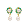 J Pearls Richa Pearl Earrings - Real Pearl Jewelry