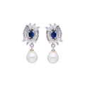 J Pearls Preety Pearl Earrings - Real Pearl Jewelry | Grocsy