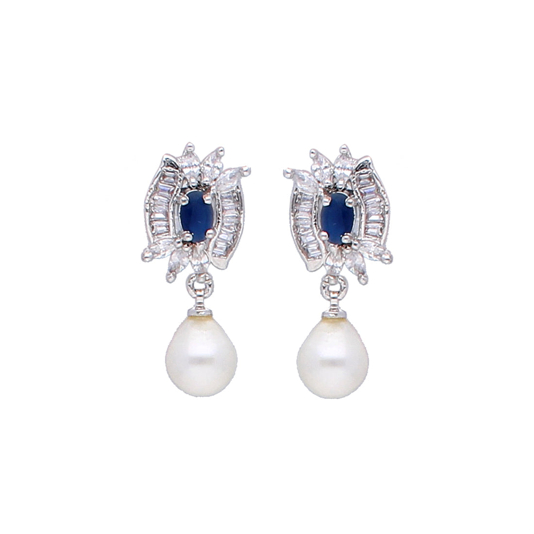 J Pearls Preety Pearl Earrings - Real Pearl Jewelry | Grocsy