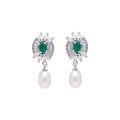 J Pearls Hrishita Pearl Earrings - Real Pearl Jewelry | Grocsy