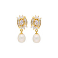 J Pearls Tiya Pearl Earrings - Real Pearl Jewelry | Grocsy