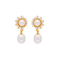 J Pearls Anika Pearl Earrings - Real Pearl Jewelry | Grocsy