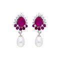 J Pearls Dora Pearl Earrings - Real Pearl Jewelry