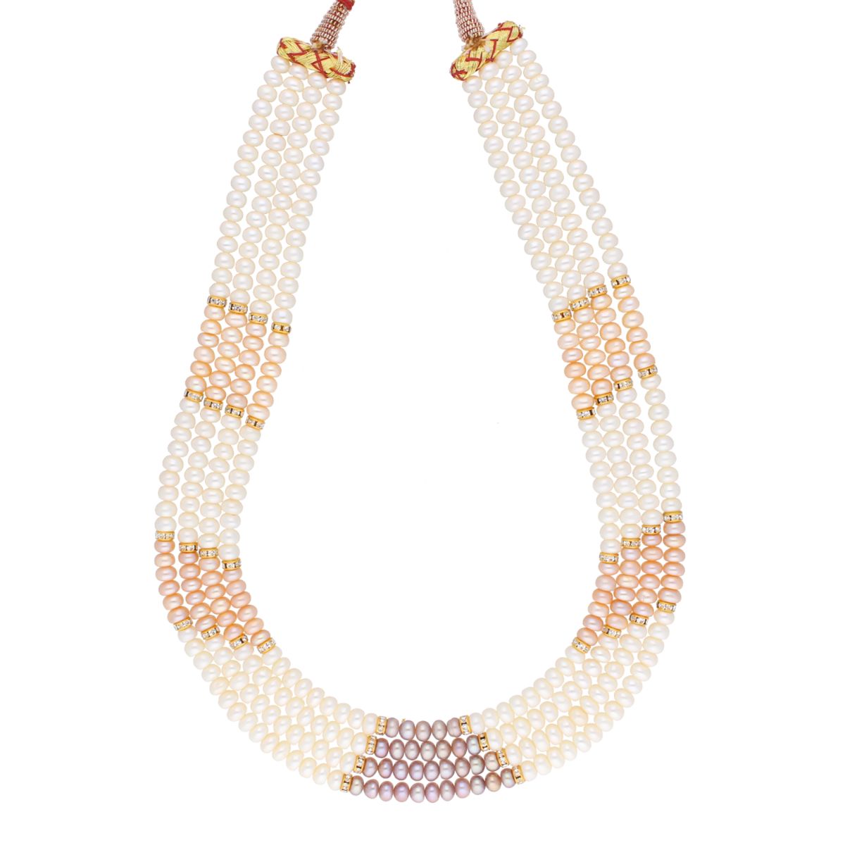J Pearls 4 Line Pearl Set - Real Pearl Jewelry | Grocsy