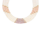 J Pearls 4 Line Pearl Set - Real Pearl Jewelry | Grocsy