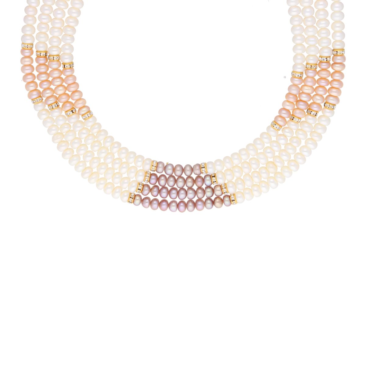 J Pearls 4 Line Pearl Set - Real Pearl Jewelry | Grocsy