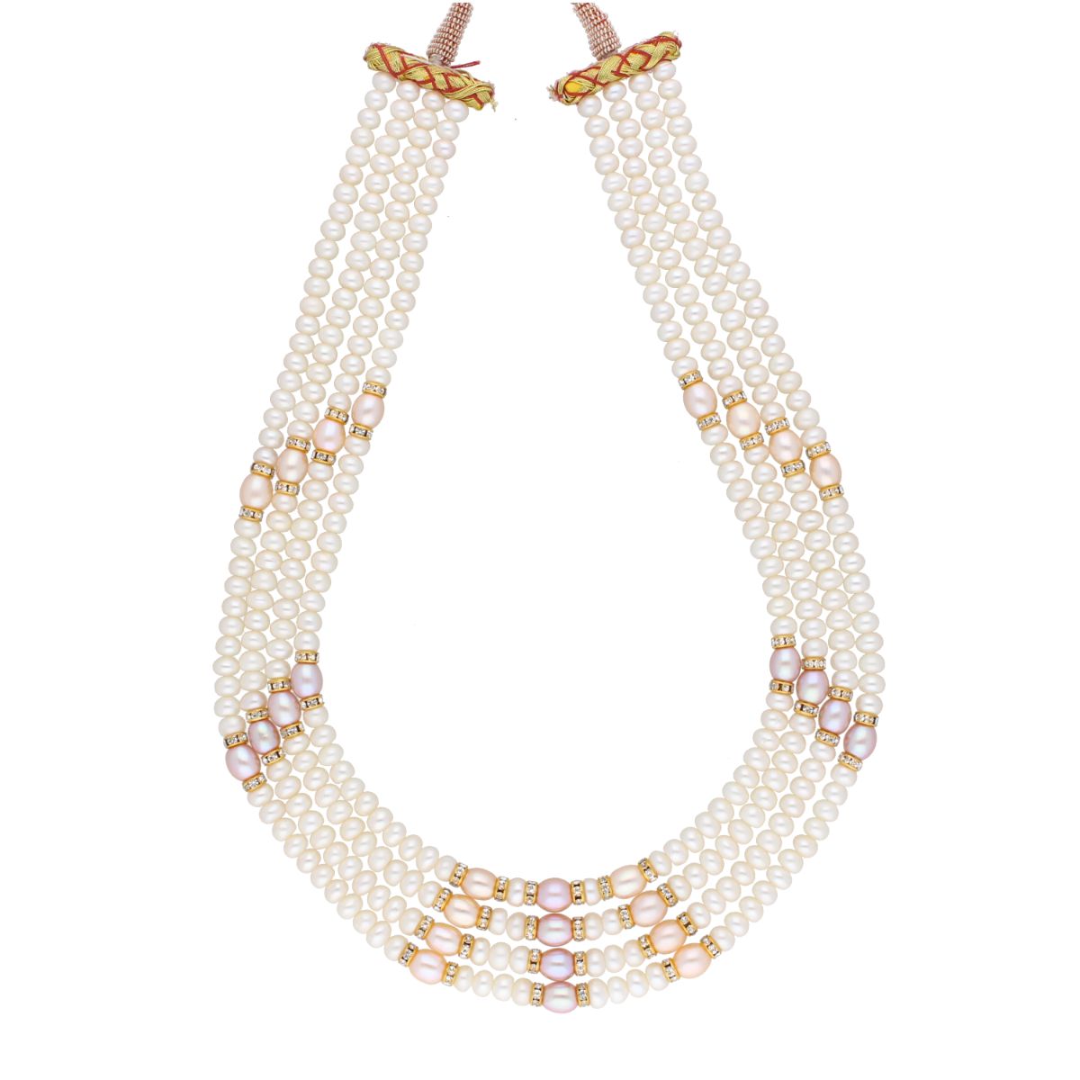J Pearls 4 Line 4-5Mm Oval Pearl Set - Real Pearl Jewelry | Grocsy