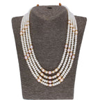 J Pearls 4 Line 4-5Mm Oval Pearl Set - Real Pearl Jewelry | Grocsy