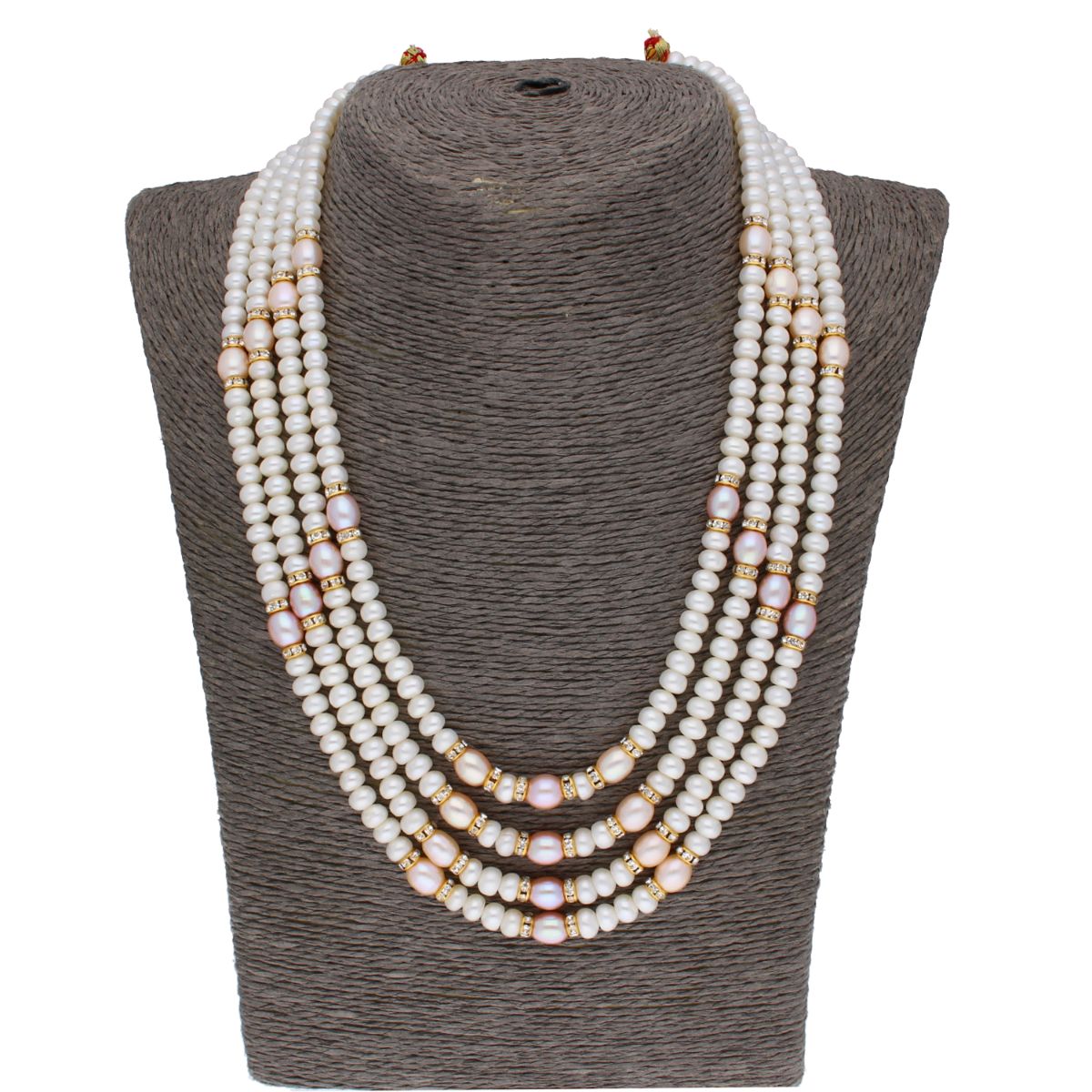 J Pearls 4 Line 4-5Mm Oval Pearl Set - Real Pearl Jewelry | Grocsy