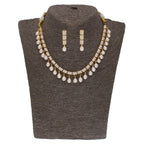J Pearls Shine Stone Pearl Necklace - Real Pearl Jewelry | Grocsy
