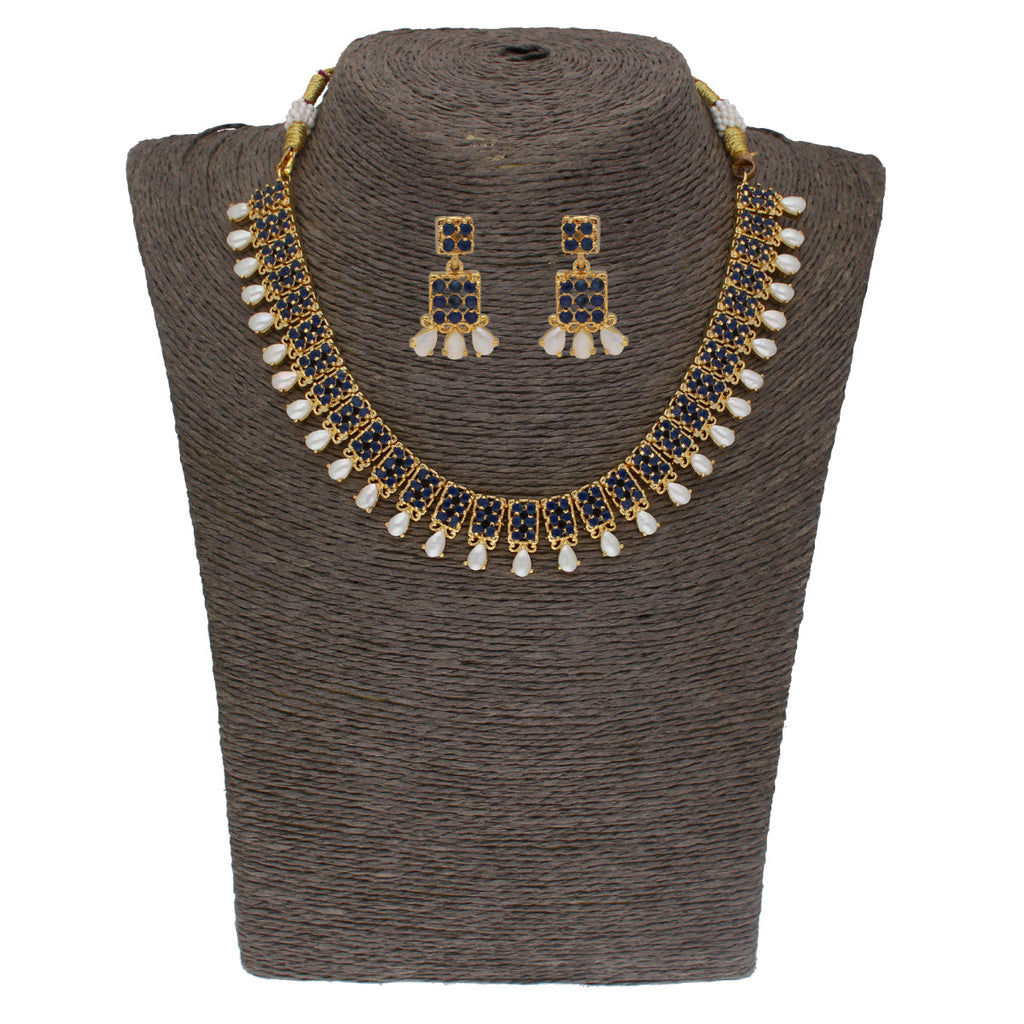J Pearls Floral Pearl Necklace - Real Pearl Jewelry | Grocsy