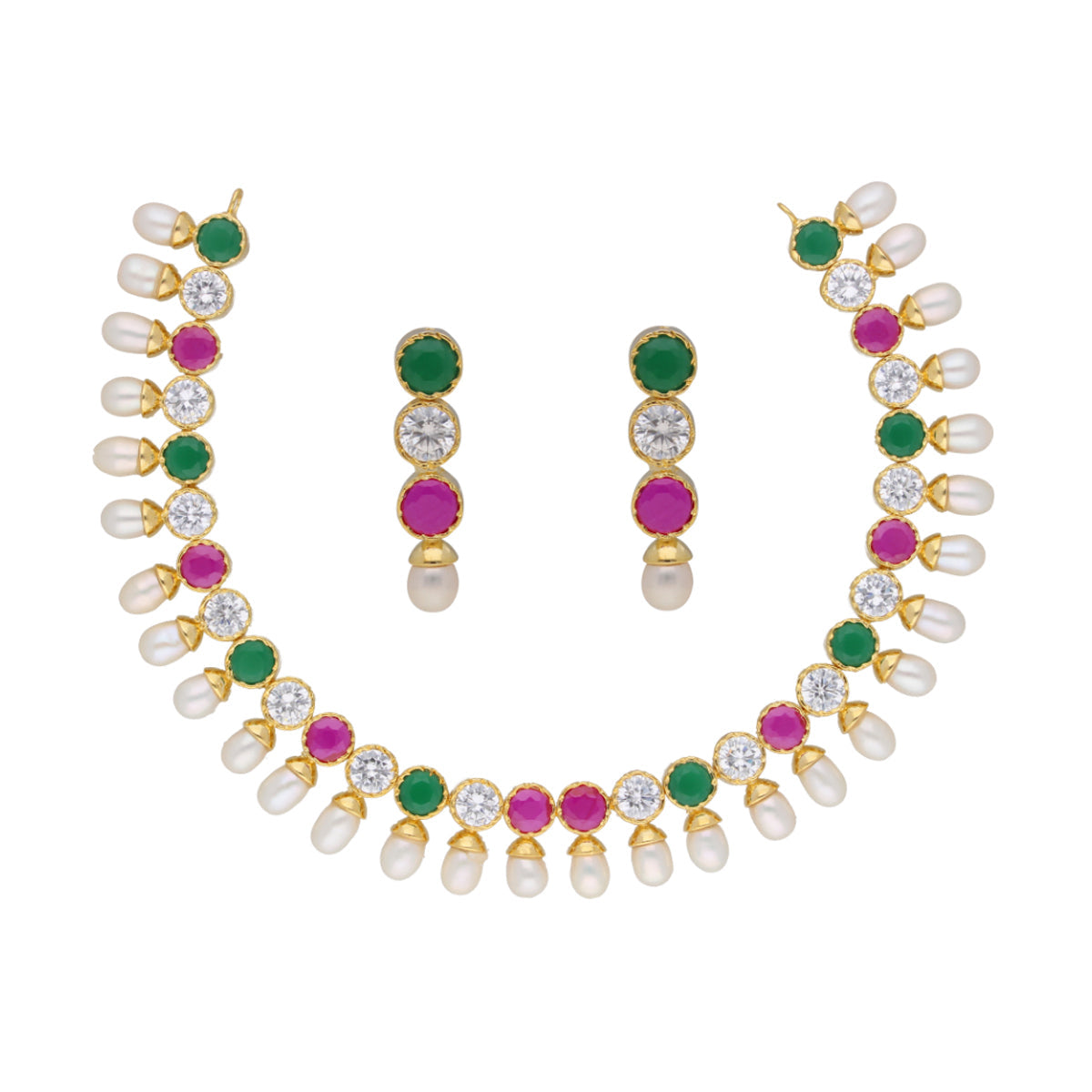 J Pearls Classic Pearl Necklace - Real Pearl Jewelry | Grocsy