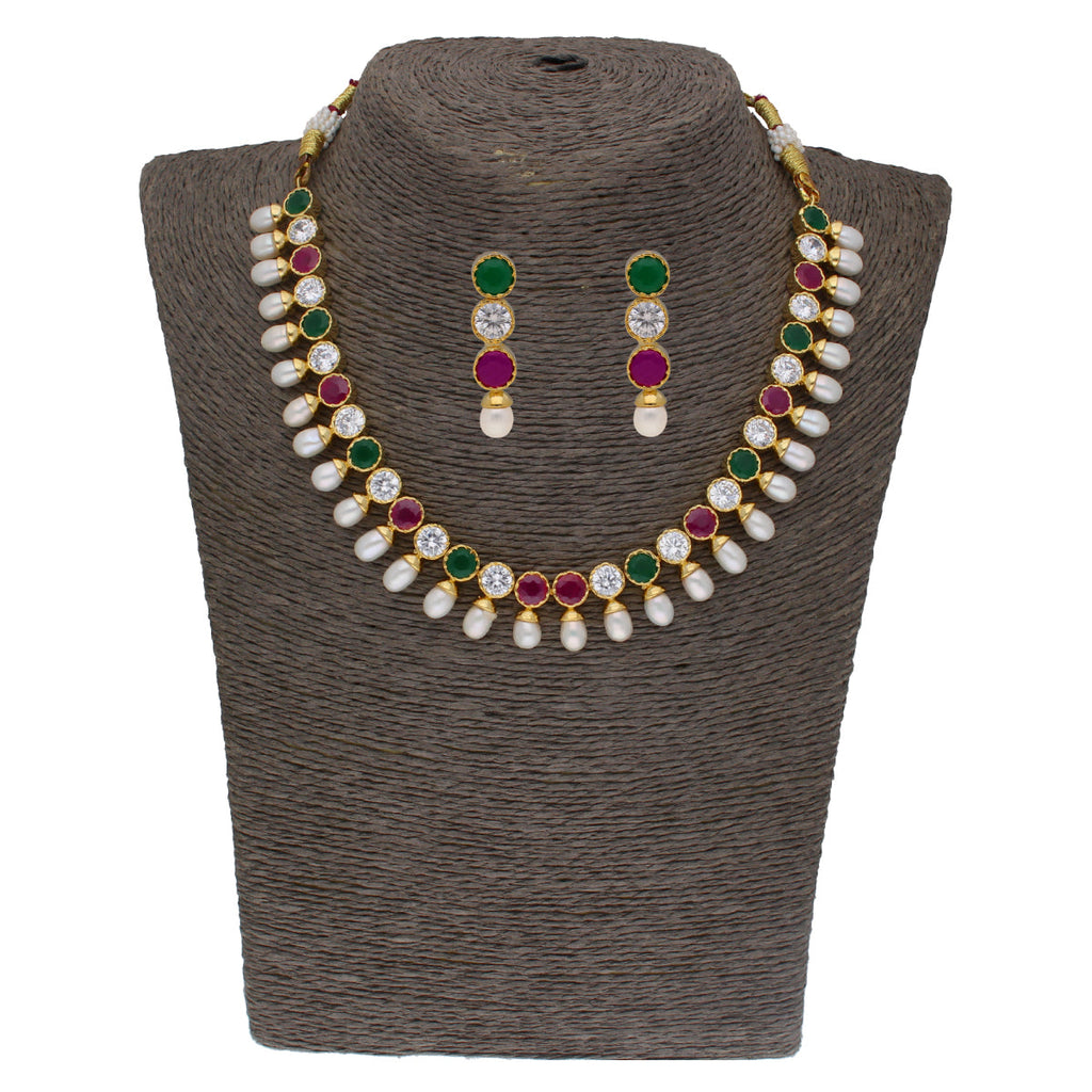 J Pearls Classic Pearl Necklace - Real Pearl Jewelry | Grocsy