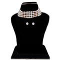 J Pearls Jabala 4 Lines Pearl Choker - Real Pearl Jewelry | Grocsy