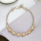 J Pearls Zivah 1 Line Pearl Bracelet