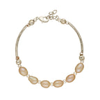 J Pearls Zivah 1 Line Pearl Bracelet
