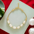 J Pearls Zenia 1 Line Pearl Bracelet | Grocsy
