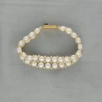 J Pearls Zaida 2 Lines Pearl Bracelet