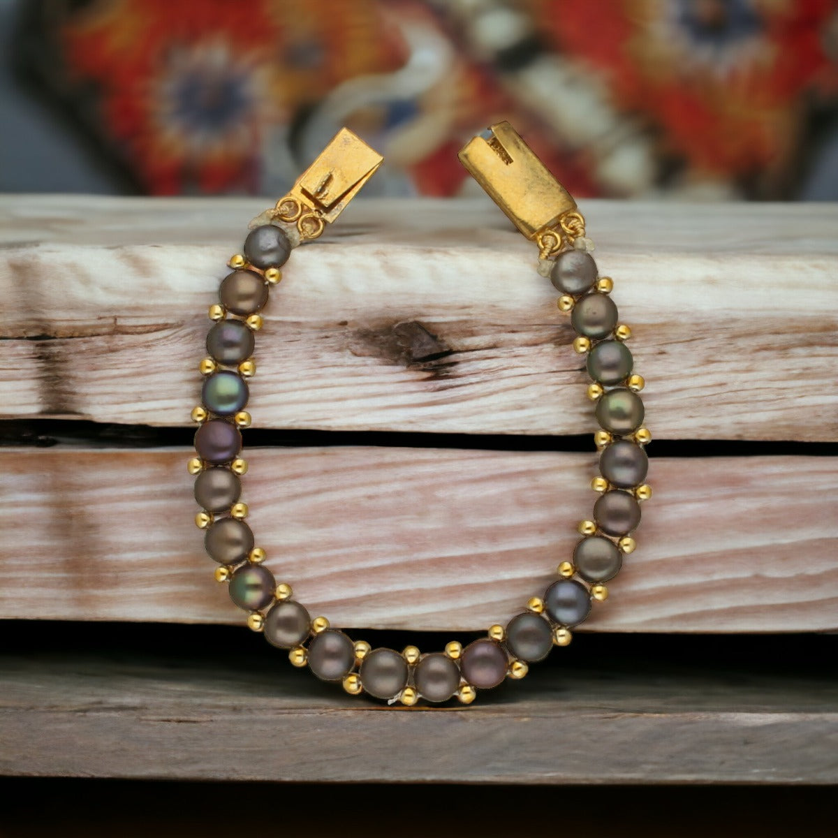 J Pearls Zaha 1 Line Pearl Bracelet