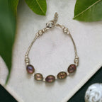 J Pearls Zara 1 Line Pearl Bracelet | Grocsy