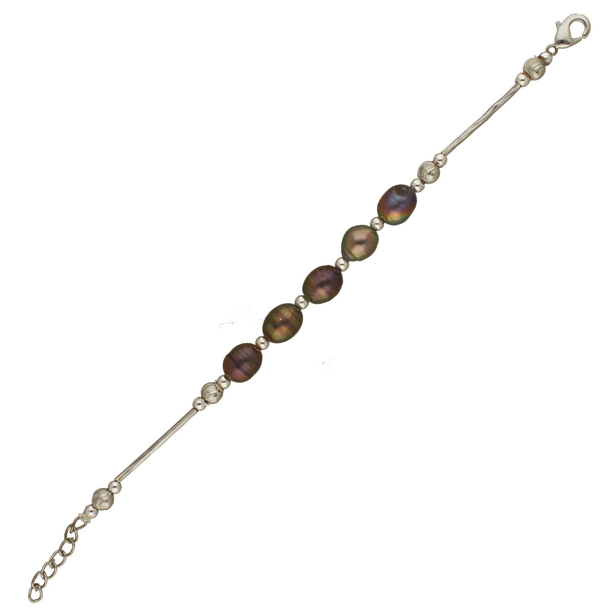 J Pearls Zara 1 Line Pearl Bracelet | Grocsy