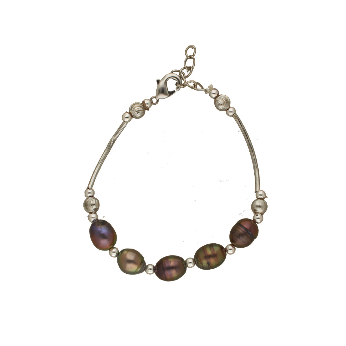 J Pearls Zara 1 Line Pearl Bracelet | Grocsy