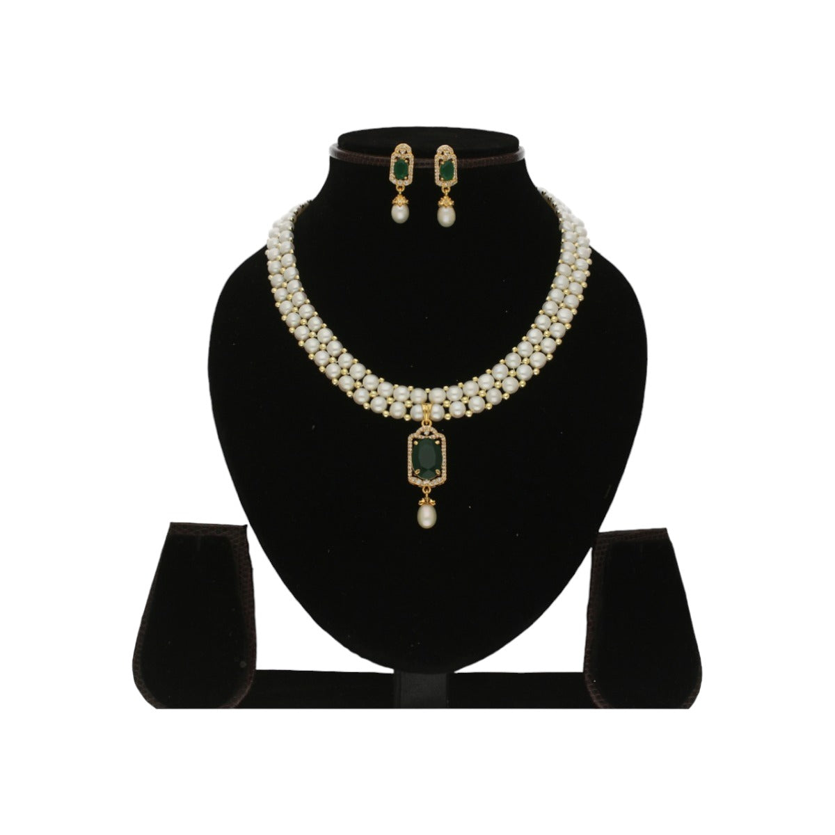 J Pearls Hiya 2 Lines Pearl Necklace | Grocsy