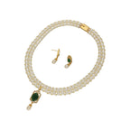 J Pearls Hiya 2 Lines Pearl Necklace | Grocsy