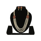 J Pearls Fani 3 Lines Pearl Necklace | Grocsy