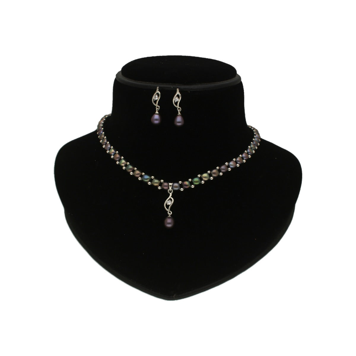 J Pearls Fancy 1 Line Pearl Necklace | Grocsy