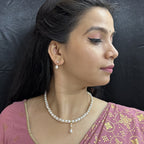 J Pearls Jabi 1 Line Pearl Necklace | Grocsy