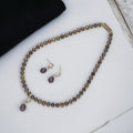J Pearls Isha 1 Line Pearl Necklace | Grocsy