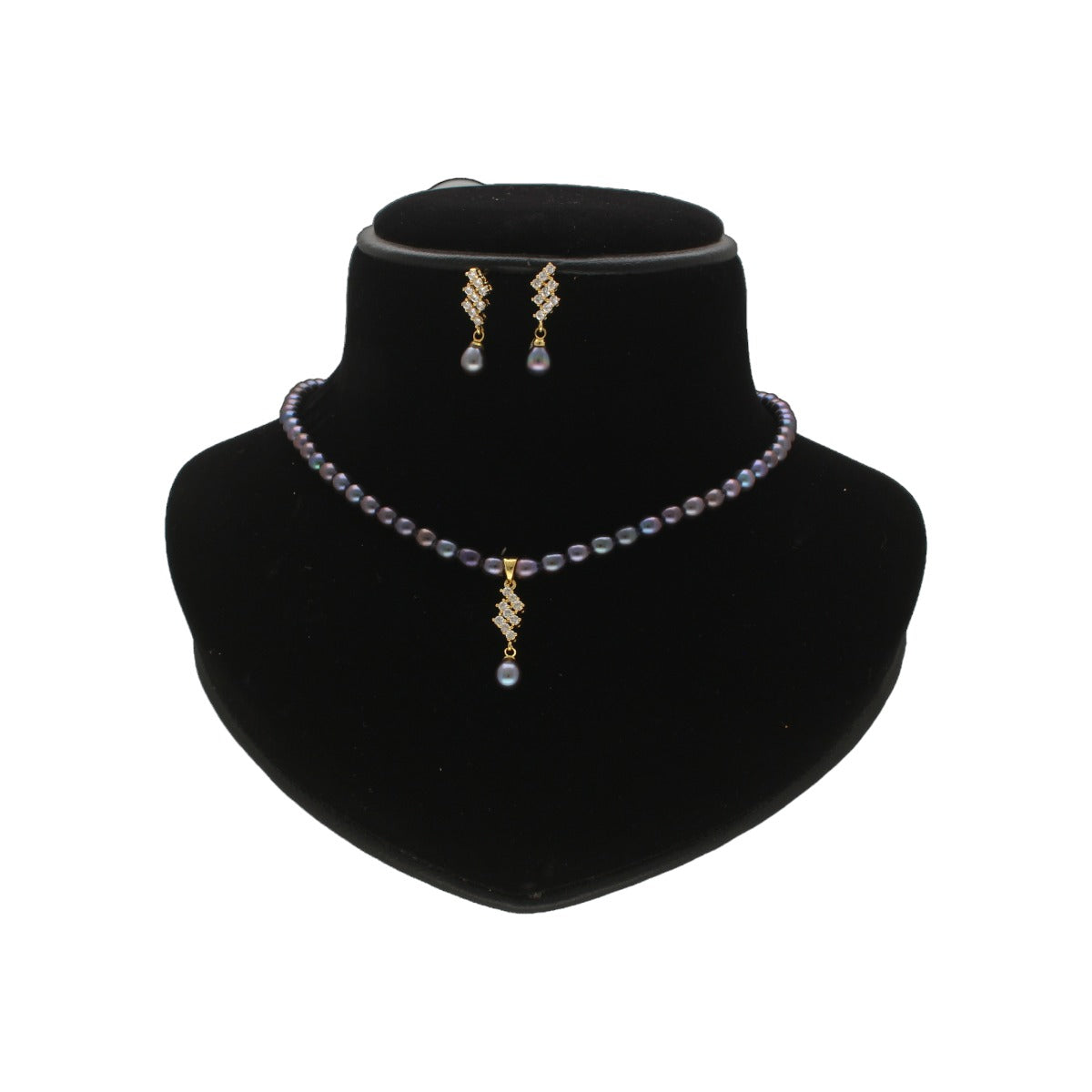 J Pearls Lopa 1 Line Pearl Necklace | Grocsy