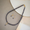 J Pearls Lopa 1 Line Pearl Necklace | Grocsy