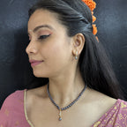 J Pearls Lopa 1 Line Pearl Necklace | Grocsy