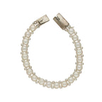 J Pearls Charm 1 Line Pearl Bracelet