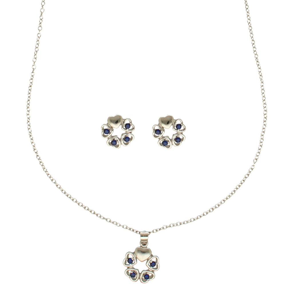 J Pearls Elegant 925 Silver Pendant Set | Grocsy