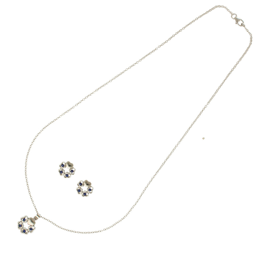J Pearls Elegant 925 Silver Pendant Set | Grocsy