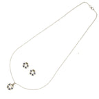 J Pearls Elegant 925 Silver Pendant Set | Grocsy