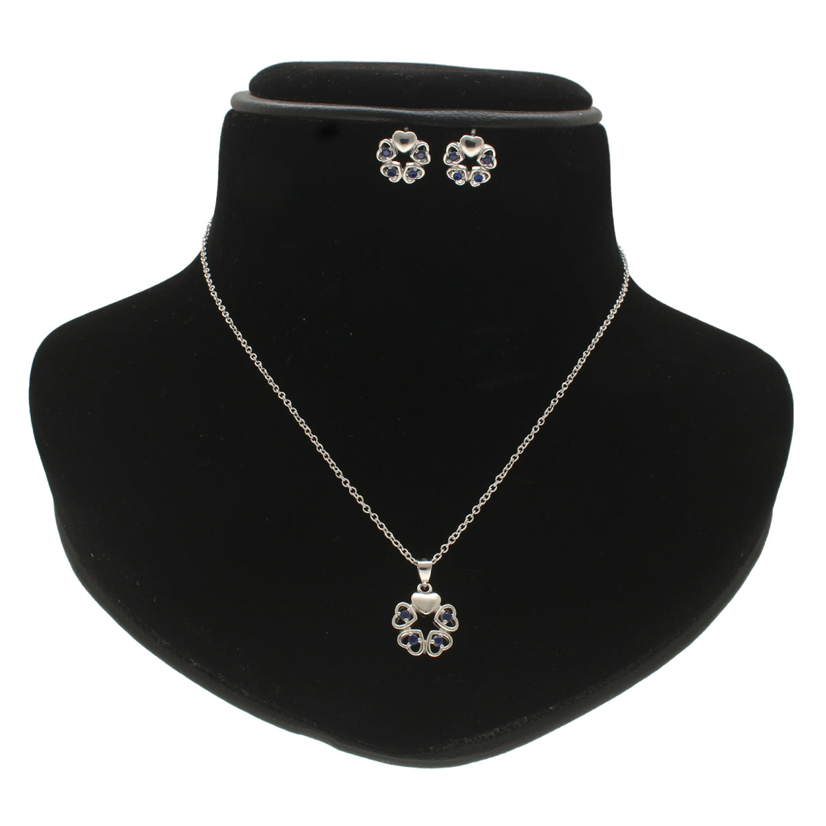 J Pearls Elegant 925 Silver Pendant Set | Grocsy
