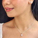 J Pearls Sophisticated 925 Silver Pendant Set | Grocsy